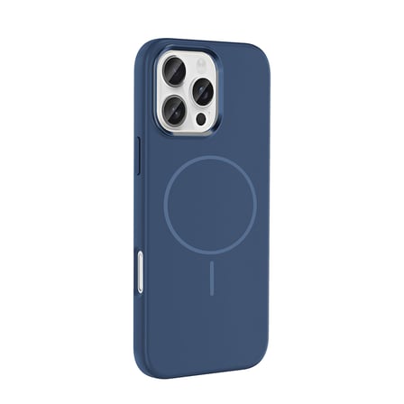 iPhone 16 Pro Kılıf M-Safe Şarj Özellikli Metal Kamera Çerçeveli NRTK Edi Silikon Kapak - Siyah