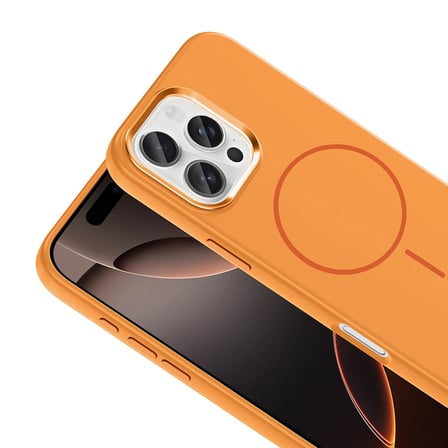 iPhone 16 Pro Max Kılıf İnce MagSafe Halkalı Kamera Yükseltili Silikon FORUMSHOP