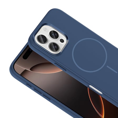 iPhone 16 Pro Max Kılıf İnce MagSafe Halkalı Kamera Yükseltili Silikon FORUMSHOP