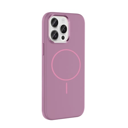 iPhone 15 Pro Max Kılıf İnce MagSafe Halkalı Kamera Yükseltili Silikon Novatech