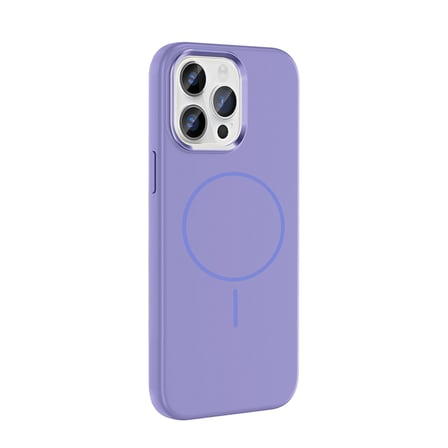 iPhone 14 Pro Max Kılıf M-Safe Şarj Özellikli Metal Kamera Çerçeveli NRTK Edi Silikon Kapak - Turunc