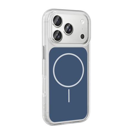 iPhone 17 Pro Max Kılıf Metal Buton Tasarımlı İkonik Sert Silikon Kapak