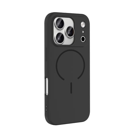 iPhone 17 Pro Kılıf MagSafe Destekli Kamera Korumalı Yumuşak Silikon Novatech