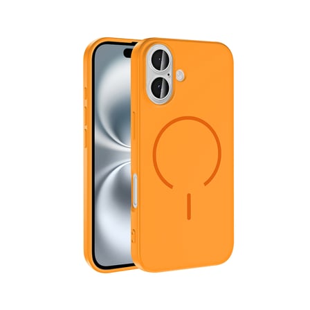 iPhone 16 Kılıf M-safe Şarj Özellikli ALT Meta Kapak - Lacivert