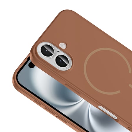 iPhone 16 Kılıf MagSafe Destekli Kamera Korumalı Yumuşak Silikon Novatech