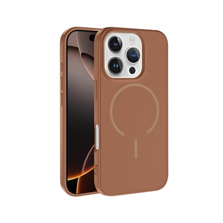 iPhone 16 Pro Kılıf MagSafe Destekli Kamera Korumalı Yumuşak Silikon Novatech