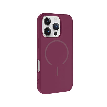 iPhone 16 Pro Kılıf MagSafe Destekli Kamera Korumalı Yumuşak Silikon Novatech