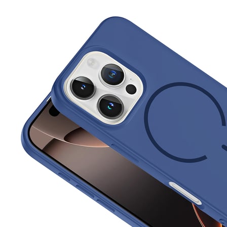 iPhone 16 Pro Max Kılıf MagSafe Destekli Kamera Korumalı Yumuşak Silikon Novatech