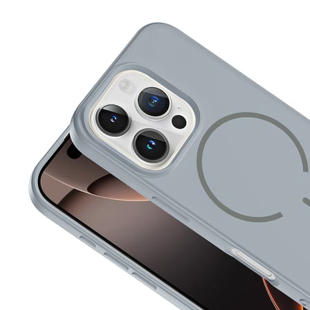 iPhone 16 Pro Max Kılıf MagSafe Destekli Kamera Korumalı Yumuşak Silikon Novatech