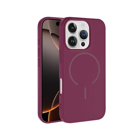 iPhone 16 Pro Max Kılıf MagSafe Destekli Kamera Korumalı Yumuşak Silikon Novatech