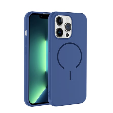 iPhone 13 Pro Max Kılıf MagSafe Destekli Kamera Korumalı Yumuşak Silikon Novatech