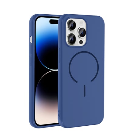 iPhone 14 Pro Max Kılıf MagSafe Destekli Kamera Korumalı Yumuşak Silikon Novatech
