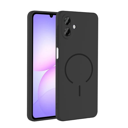 Galaxy A07 Kılıf MagSafe Destekli Kamera Korumalı Yumuşak Silikon Alan Tech