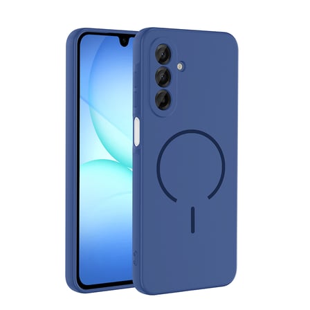 Galaxy A17 Kılıf MagSafe Destekli Kamera Korumalı Yumuşak Silikon Novatech