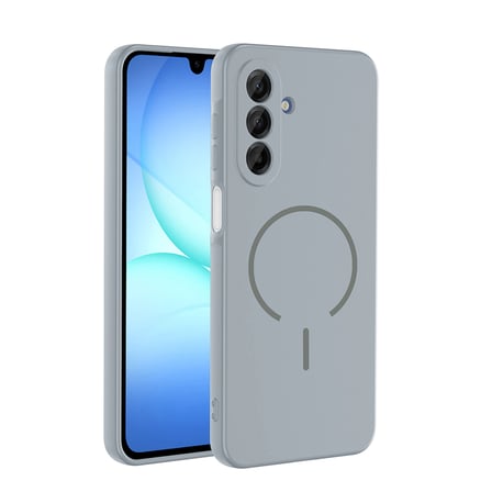 Galaxy A17 Kılıf MagSafe Destekli Kamera Korumalı Yumuşak Silikon Novatech