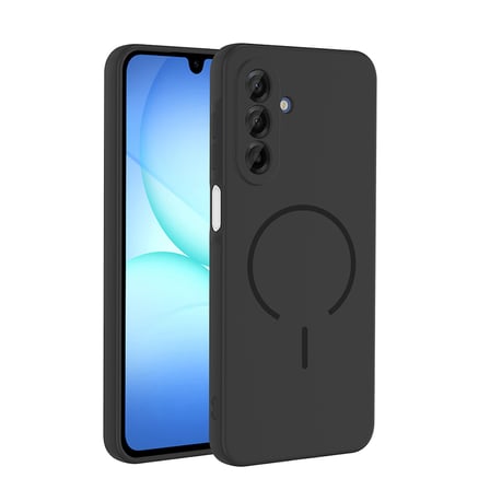 Galaxy A16 Kılıf M-safe Şarj Özellikli NRTK Meta Kapak - Siyah