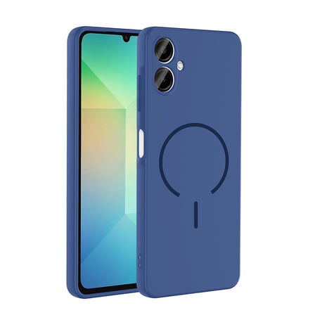 Galaxy A06 Kılıf MagSafe Destekli Kamera Korumalı Yumuşak Silikon Novatech