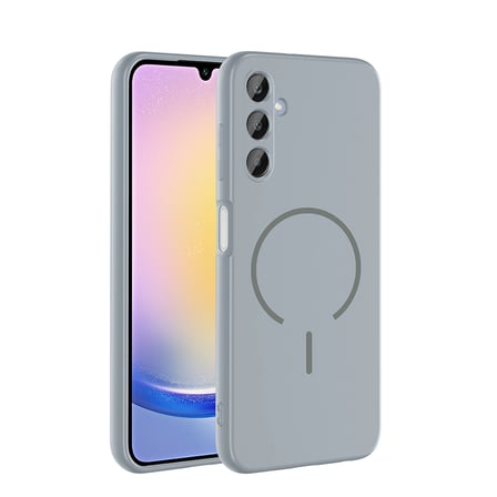 Galaxy A25 Kılıf M-safe Şarj Özellikli NRTK Meta Kapak - Siyah