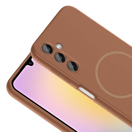 Galaxy A25 Kılıf MagSafe Destekli Kamera Korumalı Yumuşak Silikon Novatech