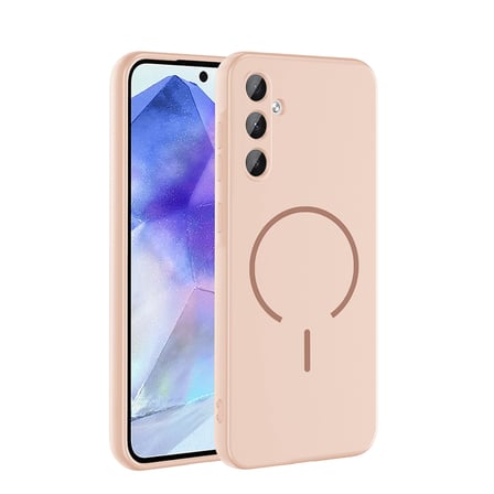 Galaxy A35 Kılıf MagSafe Destekli Kamera Korumalı Yumuşak Silikon Pazarplus