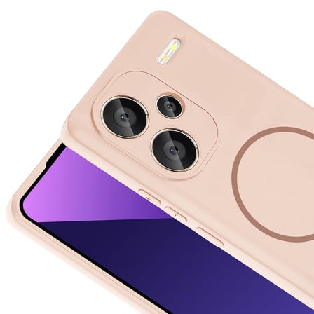 Xiaomi Redmi Note 13 Pro Plus 5G Kılıf MagSafe Destekli Kamera Korumalı Yumuşak Silikon Novatech