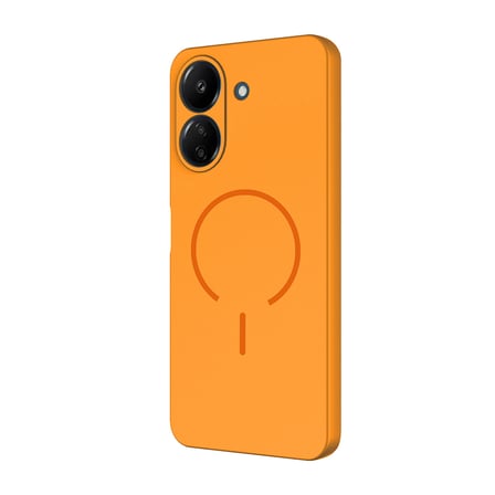 Redmi 13C Kılıf M-safe Şarj Özellikli NRTK Meta Kapak - Rose Pembe