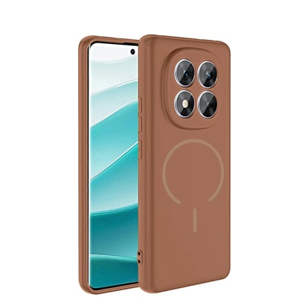 Xiaomi Uyumlu Redmi Note 14 Pro 5G Kılıf M-safe Şarj Özellikli Zore Meta Kapak
