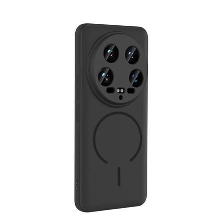 Xiaomi Mi 14 Ultra Kılıf MagSafe Destekli Kamera Korumalı Yumuşak Silikon Alan Tech