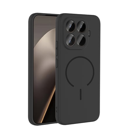 Xiaomi 15T Pro Kılıf MagSafe Destekli Kamera Korumalı Yumuşak Silikon FORUMSHOP