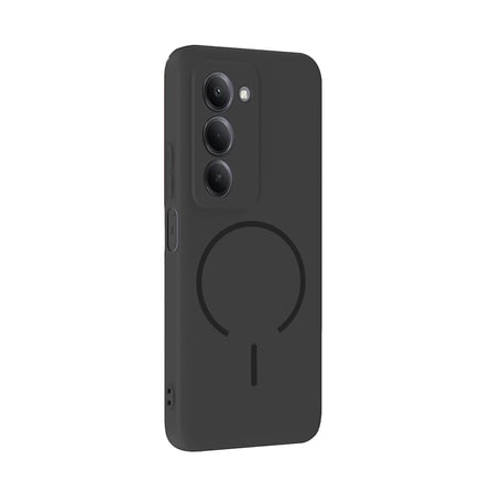 Xiaomi Redmi 15 Kılıf MagSafe Destekli Kamera Korumalı Yumuşak Silikon Novatech
