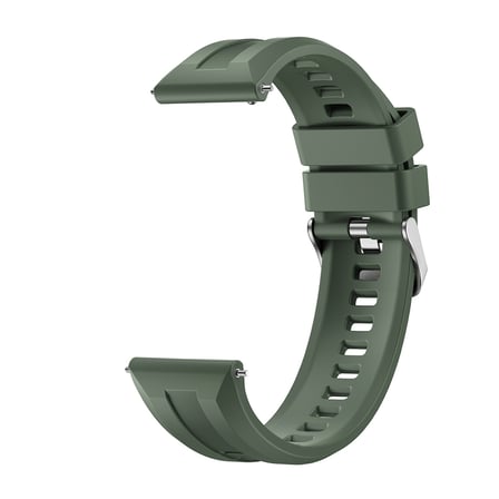 Amazfit GTR 47mm MKST KRD-148 22mm Silikon Kordon - Siyah