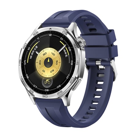 Huawei Watch GT 3 46mm MKST KRD-148 Silikon Kordon - Lacivert