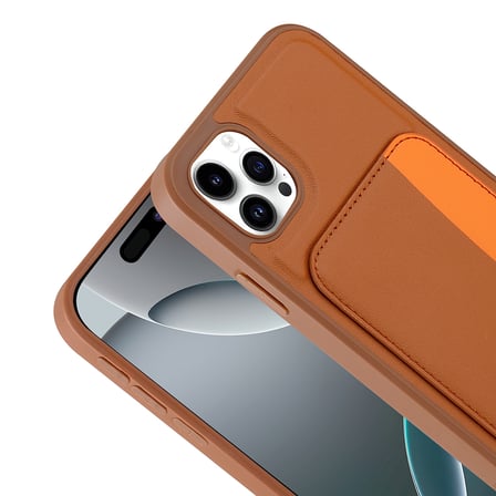 iPhone 11 Kılıf Kartlıklı Kamera Yükseltili Silikon Novatech