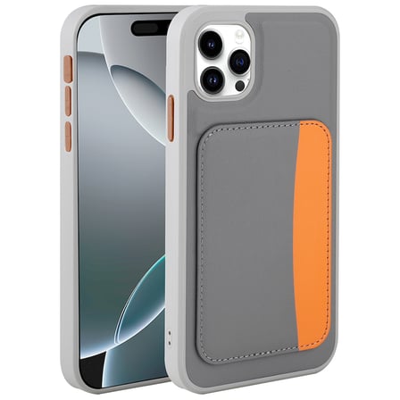 iPhone 11 Kılıf Kartlıklı Kamera Yükseltili Silikon Alan Tech