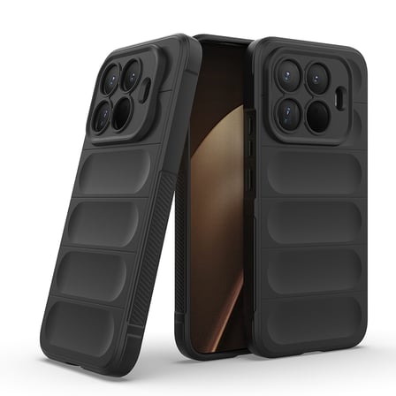Xiaomi 15T Pro Kılıf Kamera Korumalı Esnek Silikon Parmak Şeritli Alan Tech