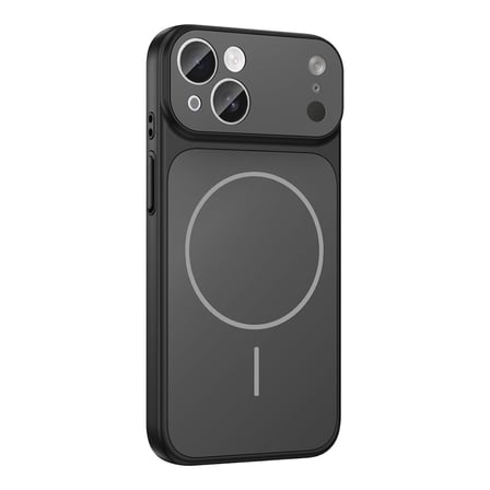 iPhone 15 Kılıf NRTK M-Safe Şarj Özellikli Kamera Korumalı Formen Kapak - Turuncu