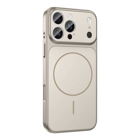 iPhone 14 Pro Kılıf NRTK M-Safe Şarj Özellikli Kamera Korumalı Formen Kapak - Gri