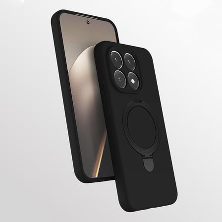Xiaomi 15T Kılıf 360 Derece Döner Standlı MagSafe Kamera Lens Korumalı Silikon Novatech