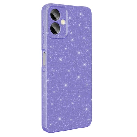 Galaxy A07 Kılıf Kamera Korumalı Simli Silikon Üstün Koruma Alan Tech