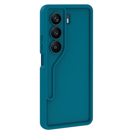 Tecno Camon 40 4G Kılıf Kamera Korumalı MKST Ananas Kapak - Koyu Yeşil