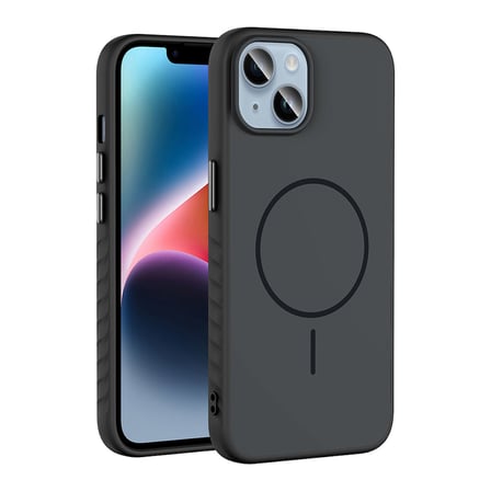 iPhone 14 Kılıf Kamera Lens Korumalı MagSafe Destekli Silikon Novatech