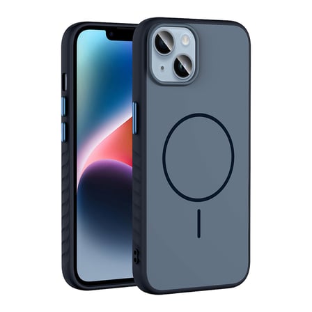 iPhone 14 Kılıf Kamera Lens Korumalı MagSafe Destekli Silikon Novatech