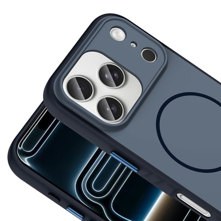 iPhone 17 Pro Kılıf Kamera Lens Korumalı MagSafe Destekli Silikon Alan Tech