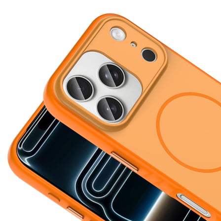 iPhone 17 Pro Kılıf Kamera Lens Korumalı MagSafe Destekli Silikon Novatech