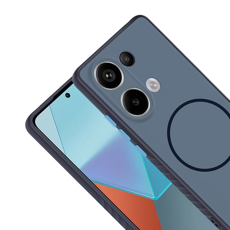 Xiaomi Redmi Note 13 Pro 4G Kılıf Kamera Lens Korumalı MagSafe Destekli Silikon Novatech