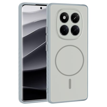 Xiaomi Redmi Note 14 Pro 4G Kılıf Kamera Lens Korumalı MagSafe Destekli Silikon Novatech