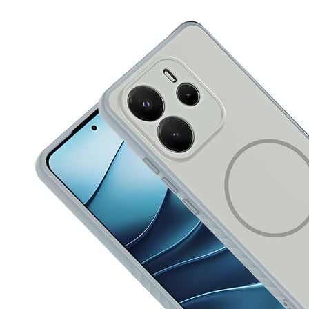 Xiaomi Redmi Note 14 4G Kılıf Kamera Lens Korumalı MagSafe Destekli Silikon Novatech