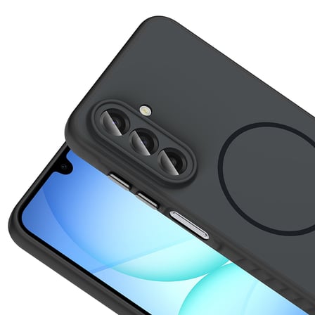 Galaxy A17 Kılıf Kamera Lens Korumalı MagSafe Destekli Silikon Novatech