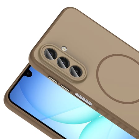 Galaxy A17 Kılıf Kamera Lens Korumalı MagSafe Destekli Silikon Novatech