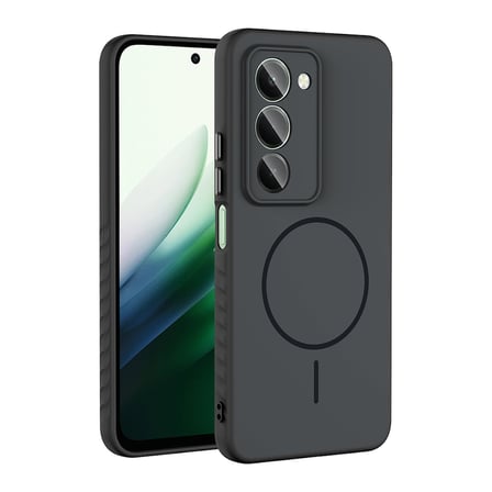Xiaomi Redmi 15 Kılıf Kamera Lens Korumalı MagSafe Destekli Silikon Maks
